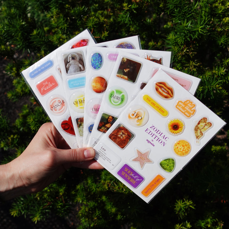 Zodiac 3D Stickers - MissiaVibes