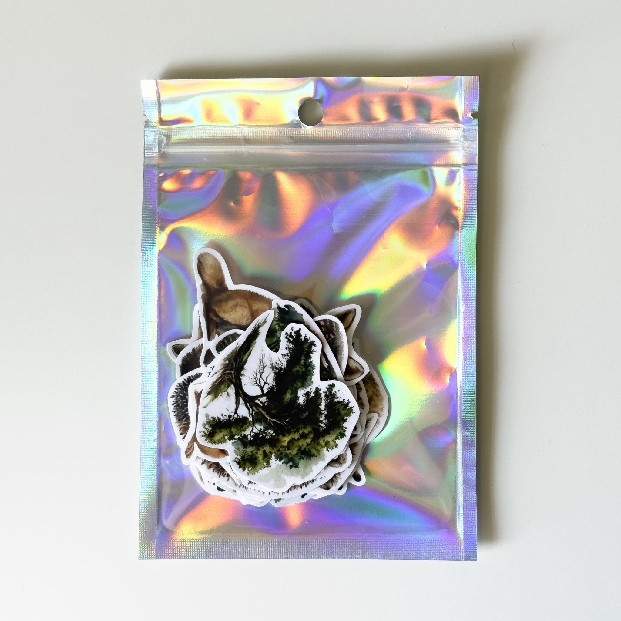 Forest Animal Sticker Pack – 20 ct | Woodland Creatures & Nature Aesthetic - MissiaVibes