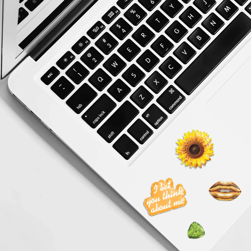 Leo Zodiac 3D Epoxy Sticker Set | Glossy Waterproof Vinyl Stickers for Phone, Laptop & Journals - MissiaVibes