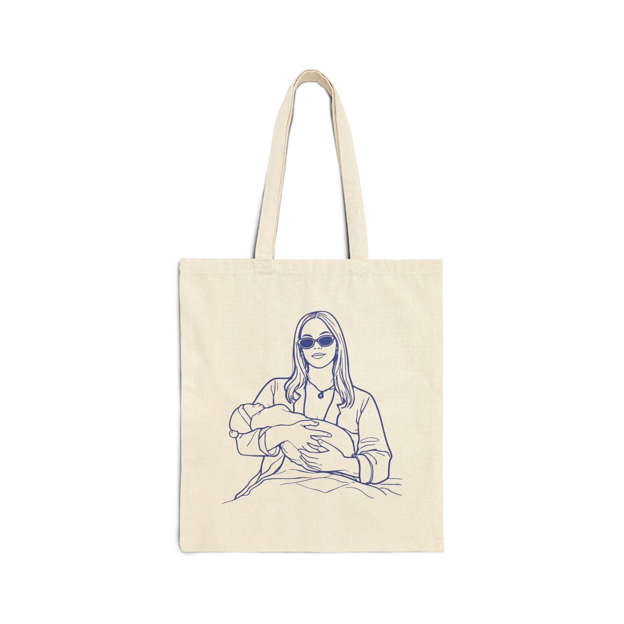 Momming Is My Jam Cotton Tote Bag - MissiaVibes