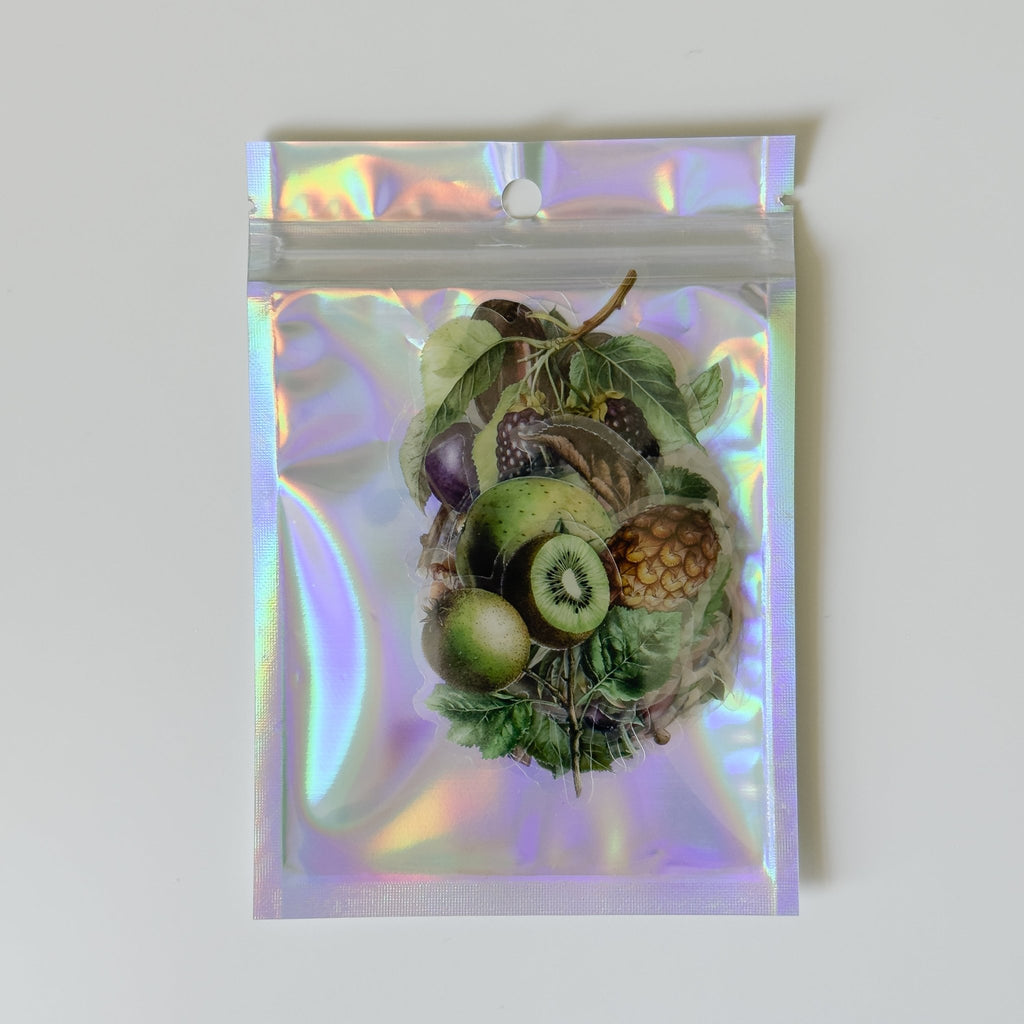 Vintage Fruit Sticker Pack – 50 ct | Botanical Aesthetic & Nature Collage - MissiaVibes